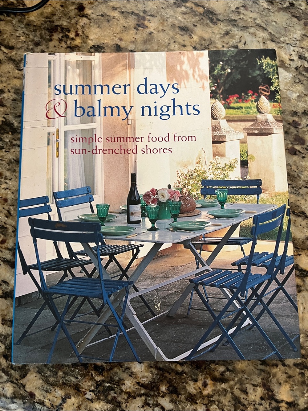 Summer Days & Balmy Nights Cookbook - Blue